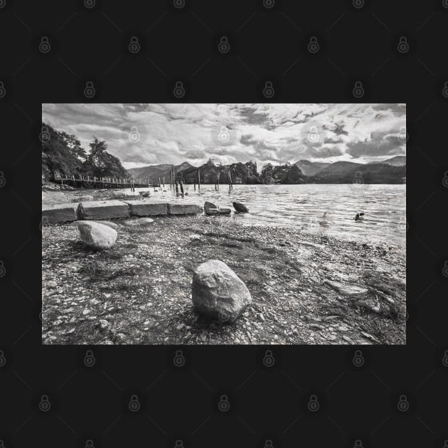 Rocky Derwentwater Shore by IanWL