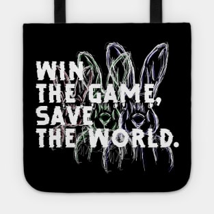 Win the Game, Save the World Tote