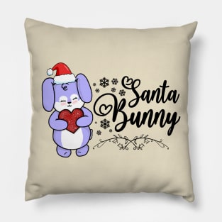 Santa Bunny Pillow