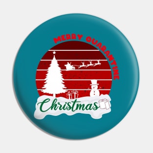 Quarantine Christmas Pin