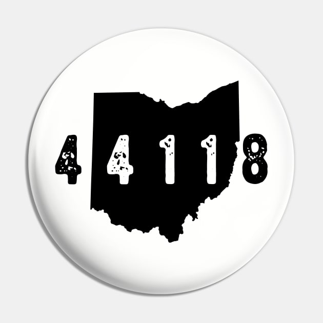 Ohio 44118 Shaker Heights Pin by OHYes