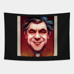 Gordon Brown | Comics style Tapestry