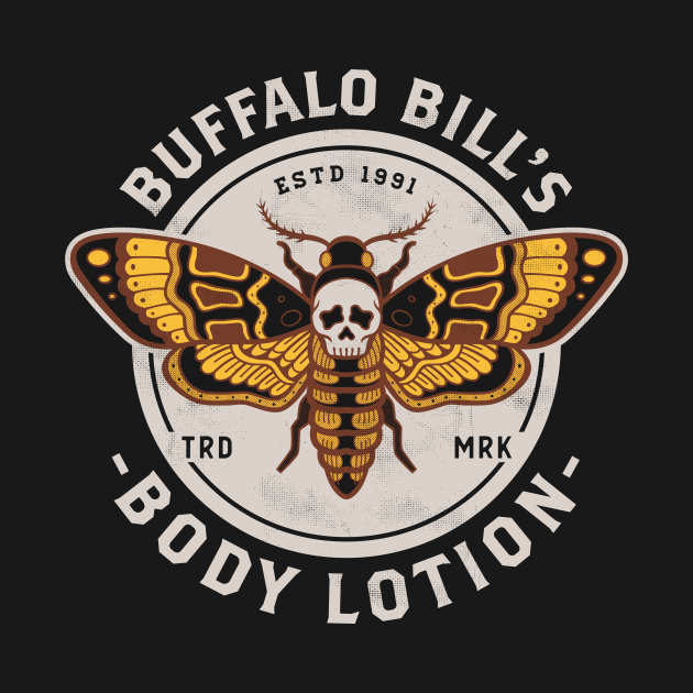Buffalo Bill's Body Lotion - Vintage Distressed Horror