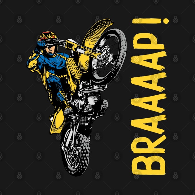 BRAAAP - Dirt MOTOCROSS Team by Pannolinno