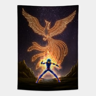 Reborn phoenix Tapestry