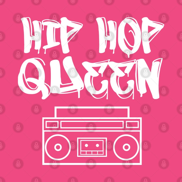 Hip Hop Queen Boom Box by blackartmattersshop