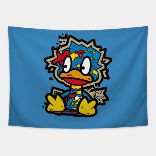 Electrocuted Duck Tapestry