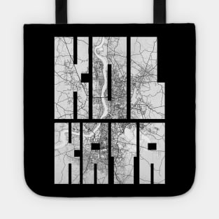 Kolkata, India City Map Typography - Light Tote