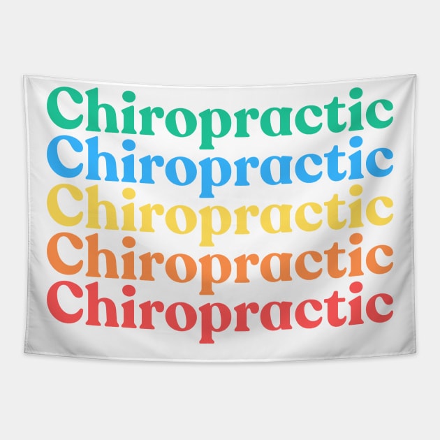 Chiropractic Tapestry by HobbyAndArt