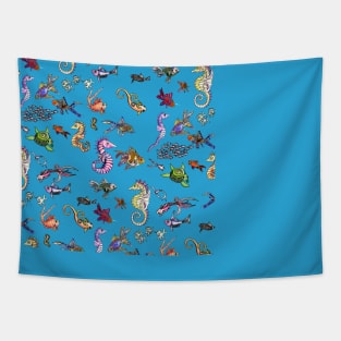 Sea Life Tapestry