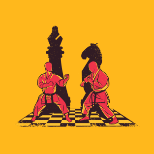 MARTIAL ARTIST CHESS PIECES T-Shirt