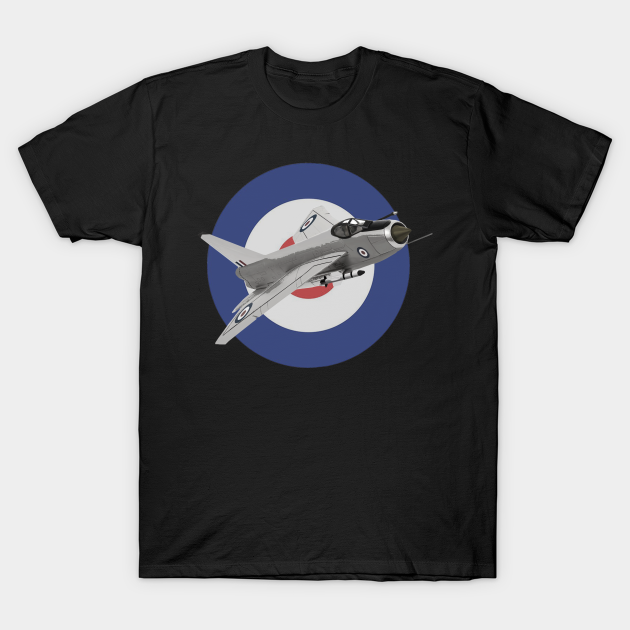 Discover RAF English Electric Lightning Plane Roundel - Raf English Electric Lightning Plane - T-Shirt