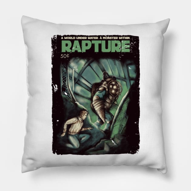 Rapture Pillow by CreativeOutpouring