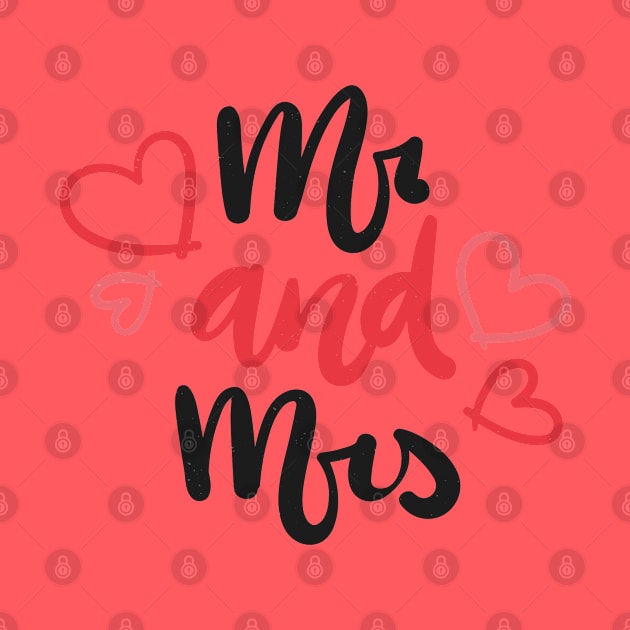 Mr And Mrs by Mako Design 