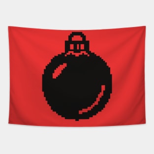 Christmas decoration pixel art Tapestry