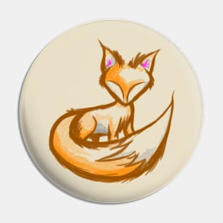 Curious Fox - The Raven's Keep Pin