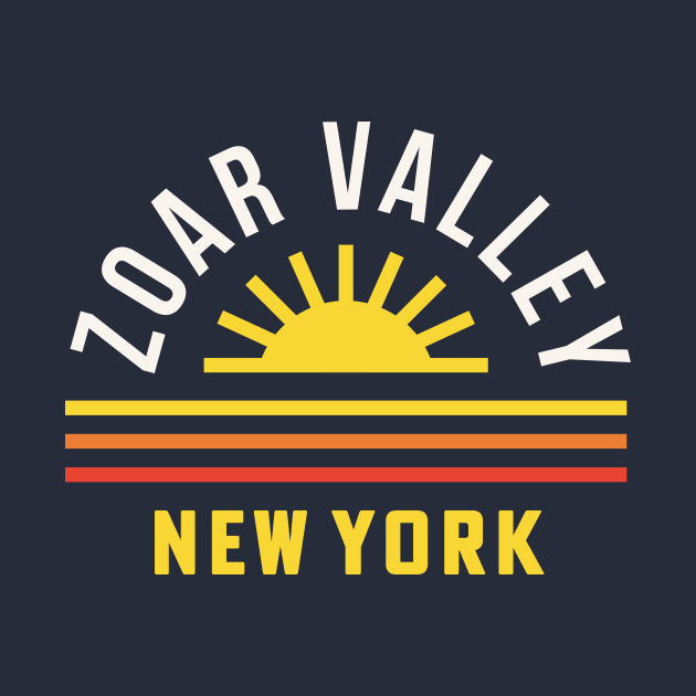 Zoar Valley New York Souvenir Gift Sunrise by PodDesignShop