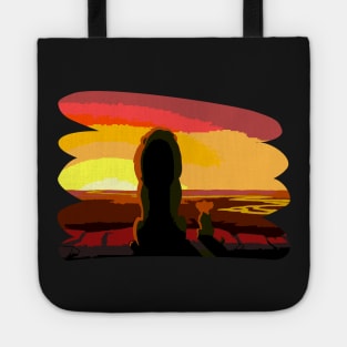 Dawn on the Pride Rock Tote