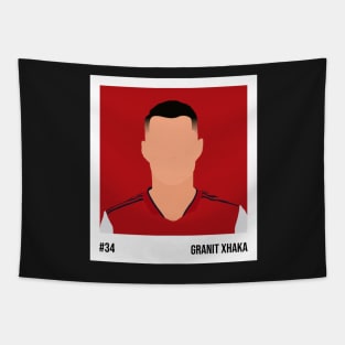 Granit Xhaka Minimalistic Camera Film Tapestry