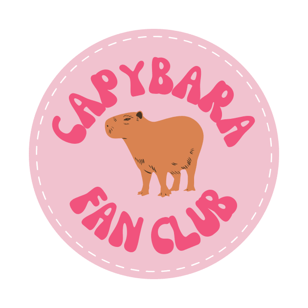 Capybara Fan Club by groovyfolk