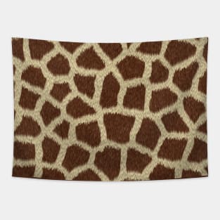 Giraffe Skin Texture Tapestry