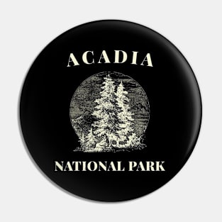 Acadia National Park Vintage Pin