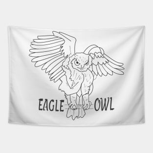 eagle-owl Tapestry