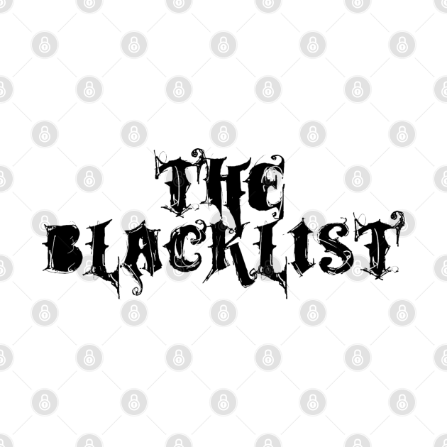 the blacklist t shirt