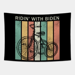 Ridin' with Biden Tapestry