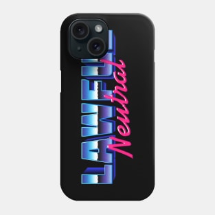 Lawful Neutral 80s Vibes Phone Case