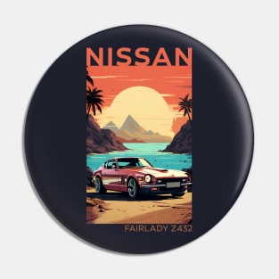 Reviving Legends: The Nissan Fairlady Z432 Homage Design Pin