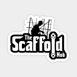 Scaffold Mob Man Logo Magnet