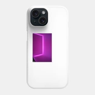 deep house light in purple wallpaper ecopop fine arts photograph Phone Case