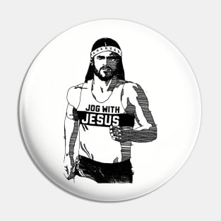 Jog with Jesus Pin