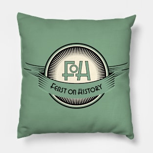 Feast on History Podcast Pillow