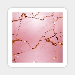 Flamingo Summer Marble II Magnet