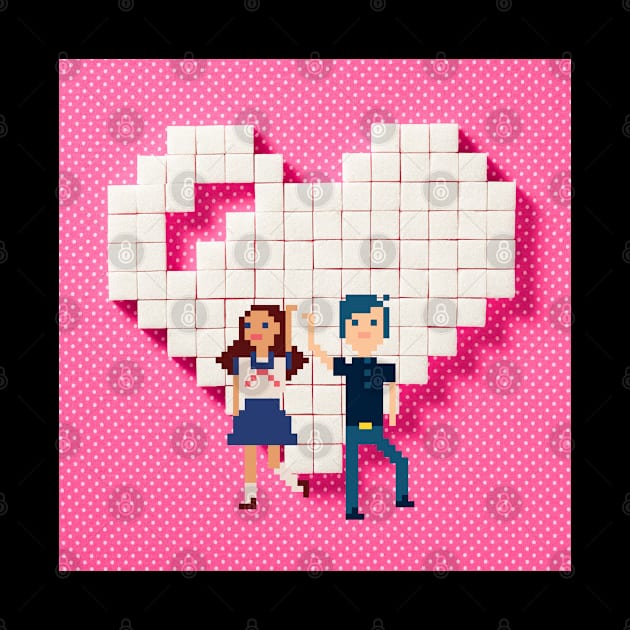 Couple Pixel by After Daylight Project