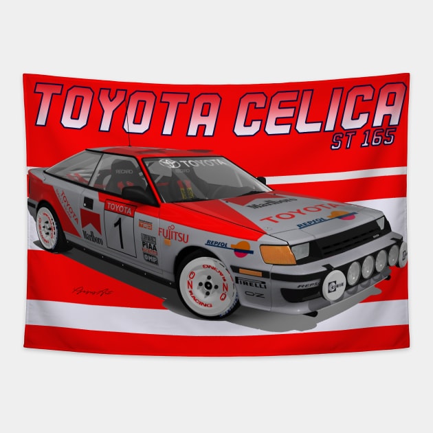 Toyota Celica ST165 Tapestry by PjesusArt