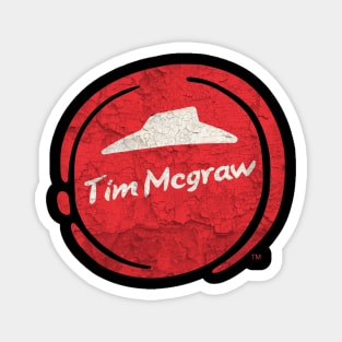 Cosplay Parody Pizza Hut Vintage Music Lovers - Tim Mcgraw Magnet