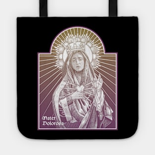 Mater Dolorosa  Our Lady of Sorrows Tote