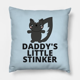 Daddy's Little Stinker with Skunk Pillow