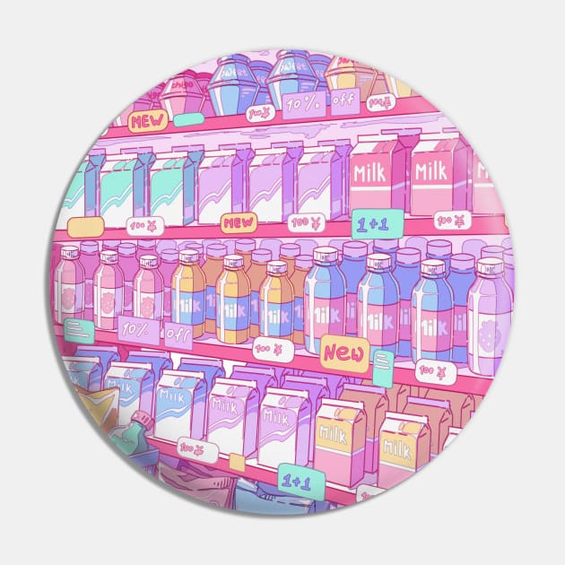 The cute grocery store, snacks and drinks Pin by AnGo