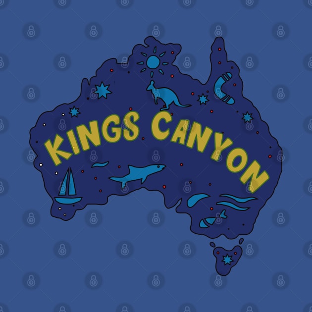 AUSSIE MAP KINGS CANYON by elsa-HD