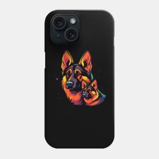 German Shepherd Fathers Day Phone Case