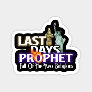 Hebrew Israelite Last Days Prophet Magnet