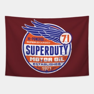 Superduty Motor Oil Tapestry