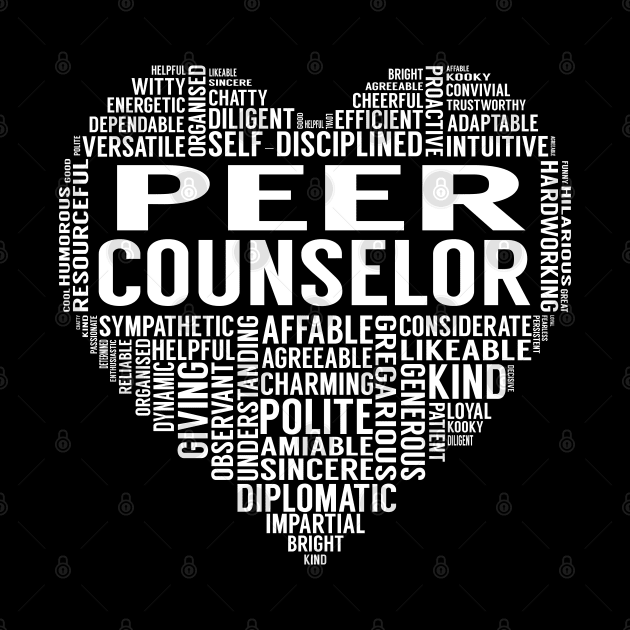 Peer Counselor Heart by LotusTee