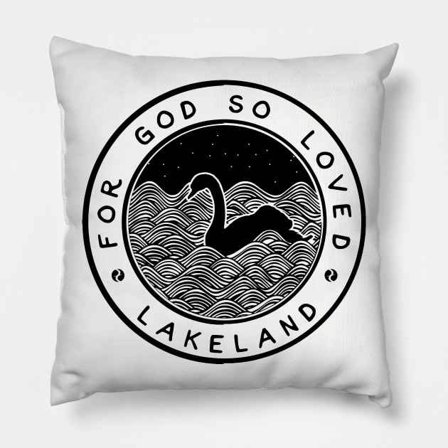For God So Loved Lakeland Pillow by DreamCenterLKLD