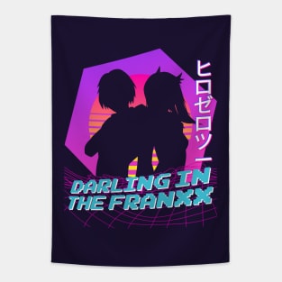 Draling In The Franxx - Vaporwave Tapestry