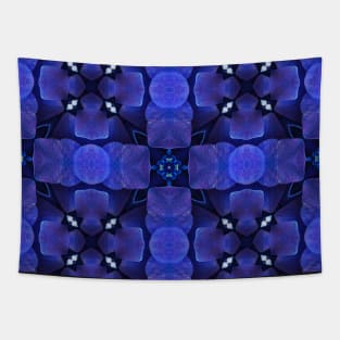 Royal Blue Hydrangea Pattern 2 Tapestry